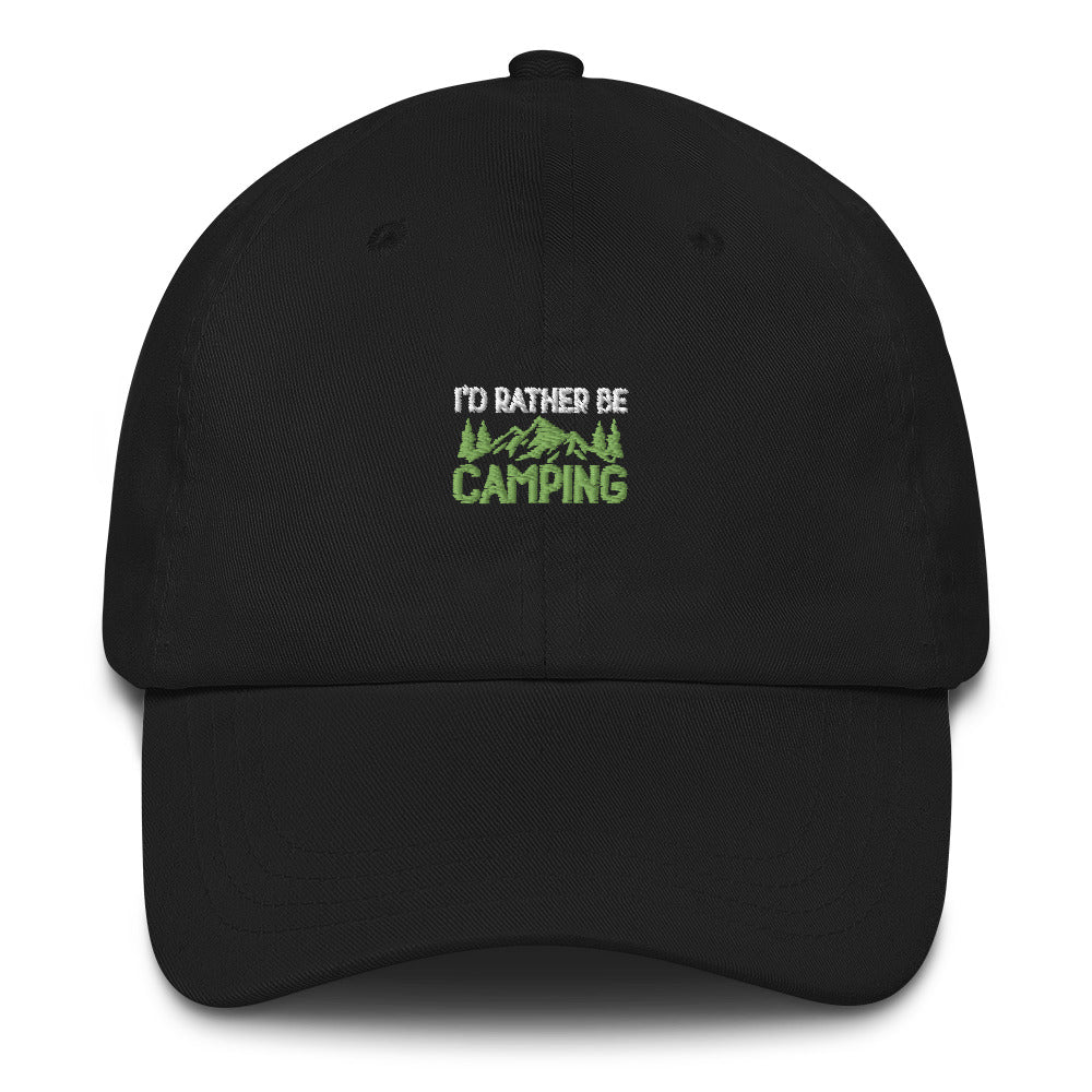 I'd rather be camping hats