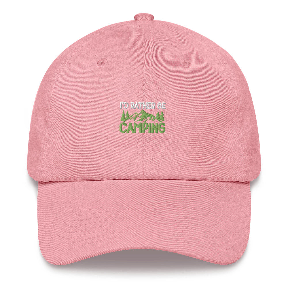 I'd rather be camping hats