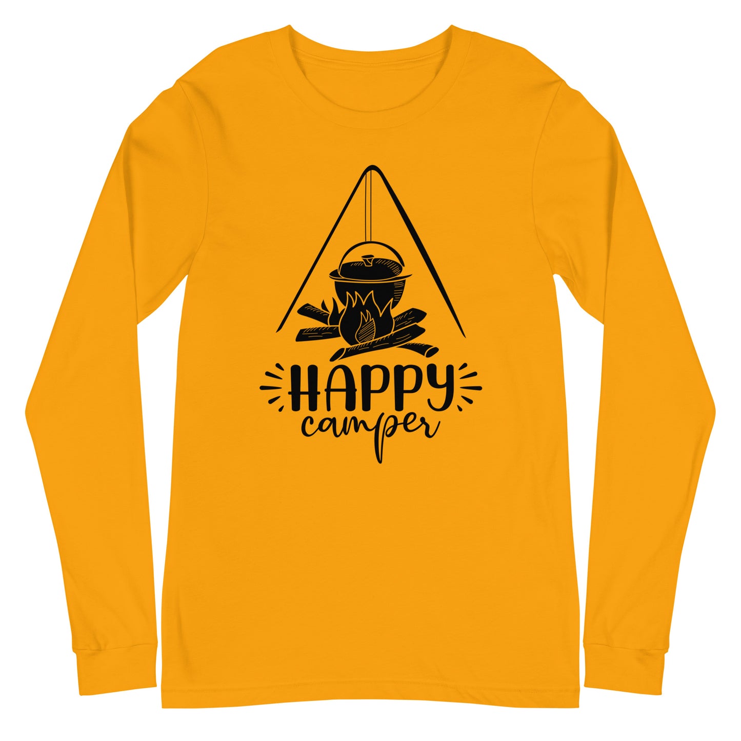Happy camper Long Sleeve Tee