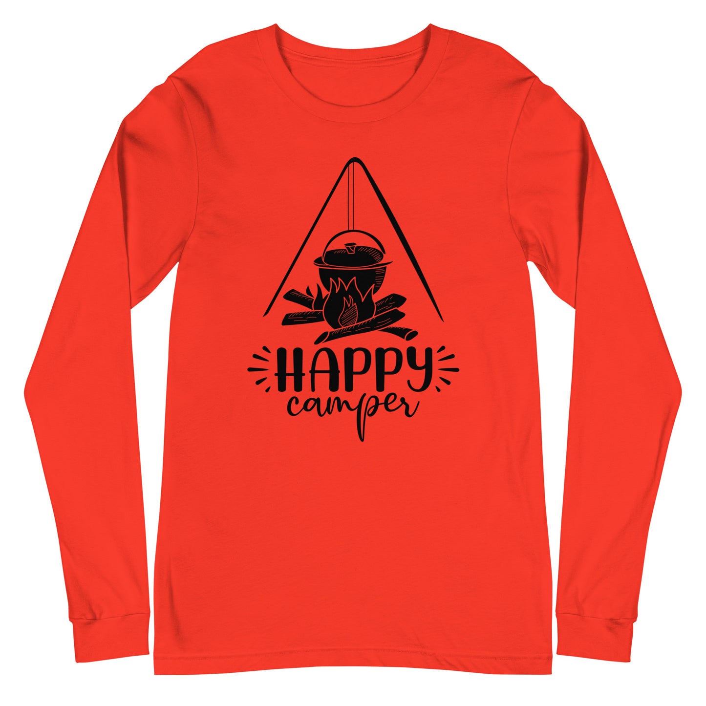 Happy camper Long Sleeve Tee