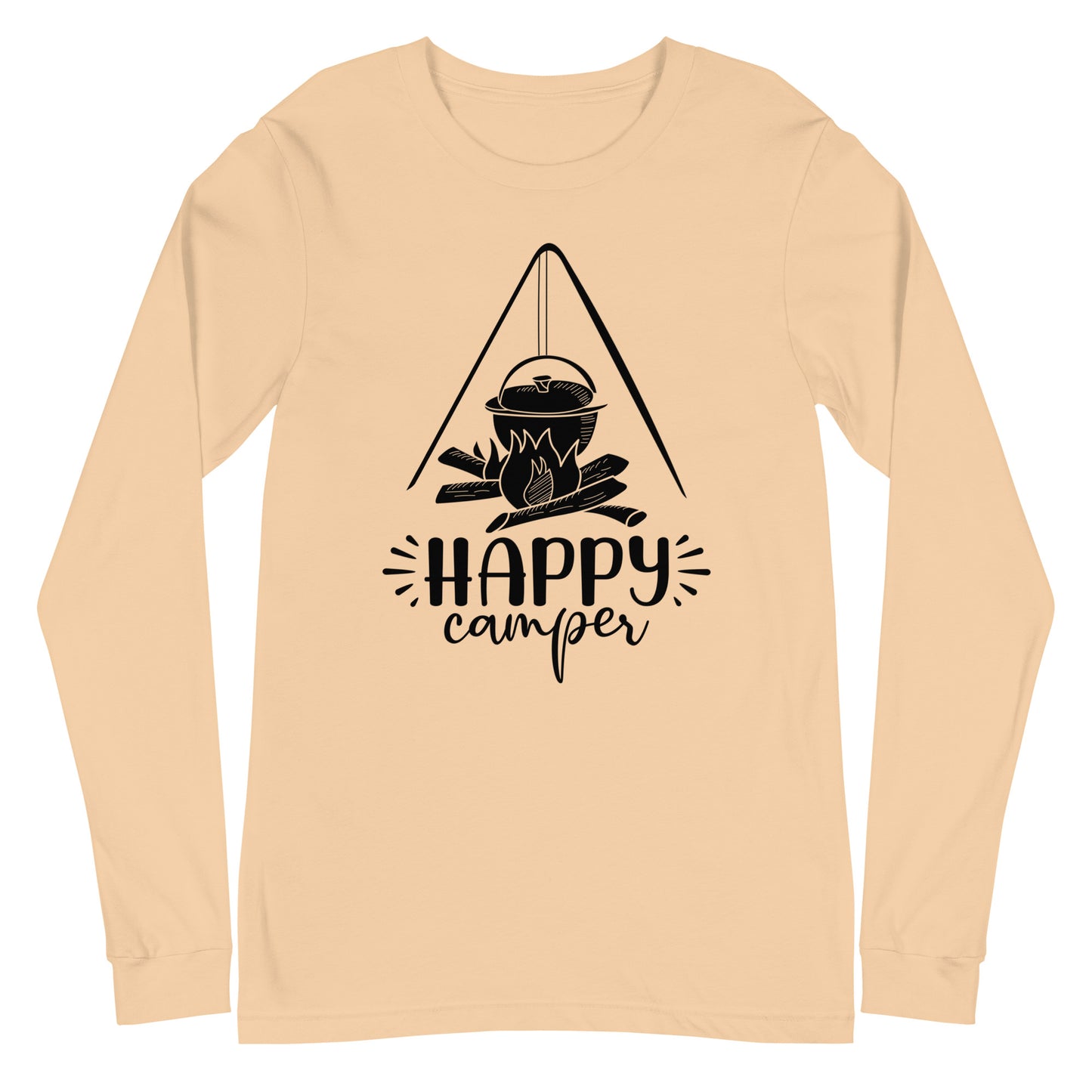 Happy camper Long Sleeve Tee