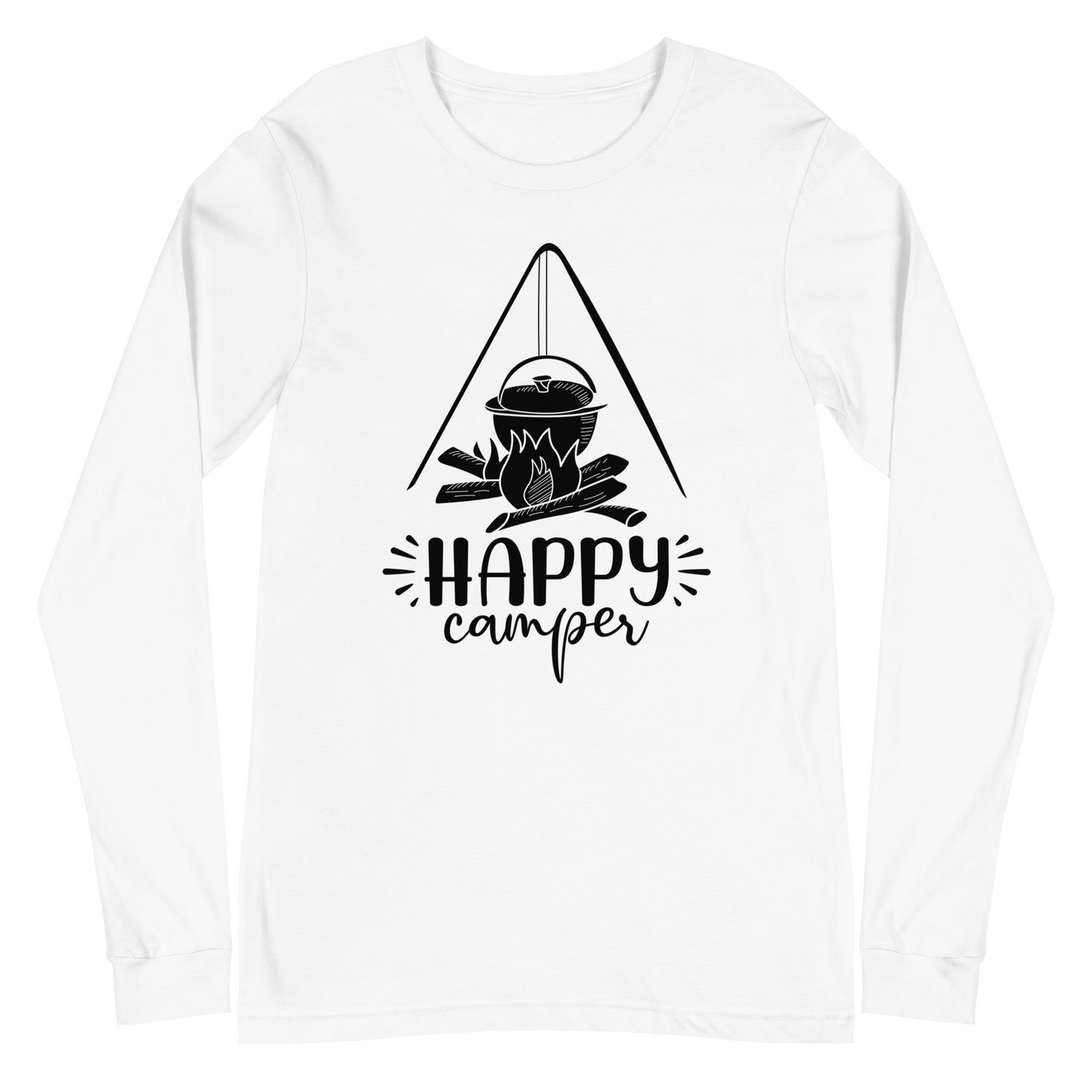 Happy camper Long Sleeve Tee