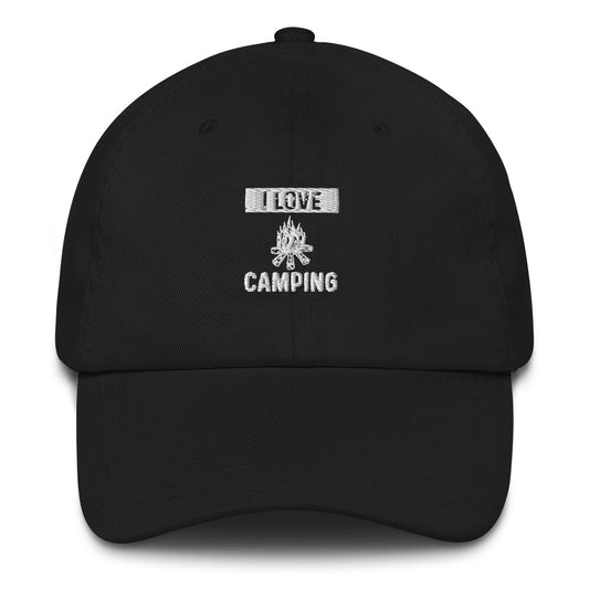 I love camping hat