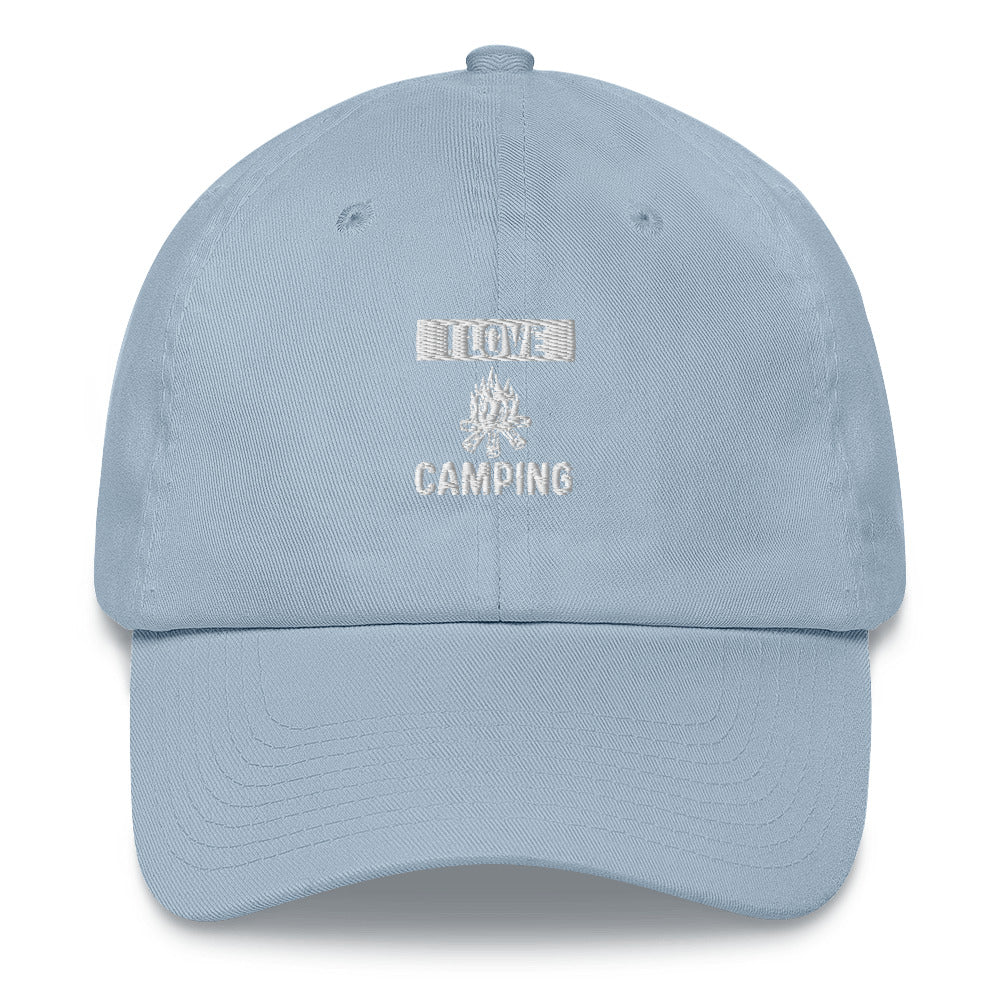 I love camping hat