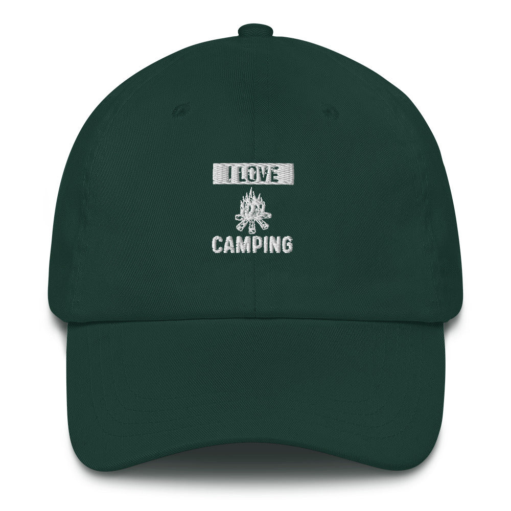 I love camping hat