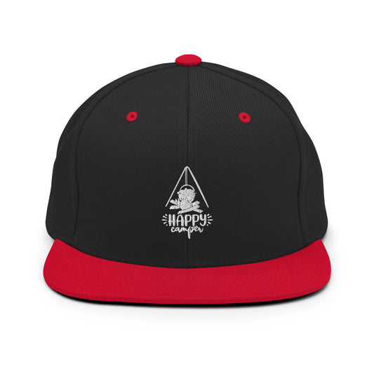 Happy camper Snapback Hat