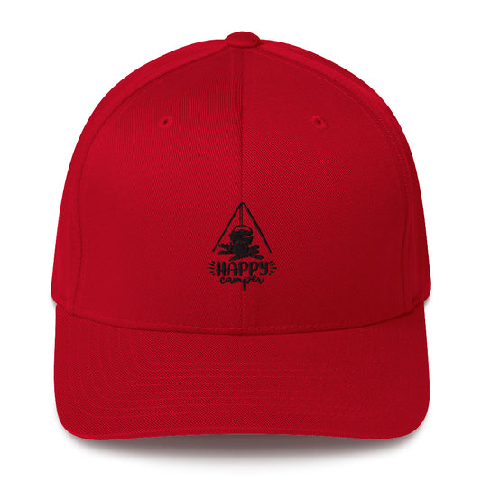 Happy camper twill cap