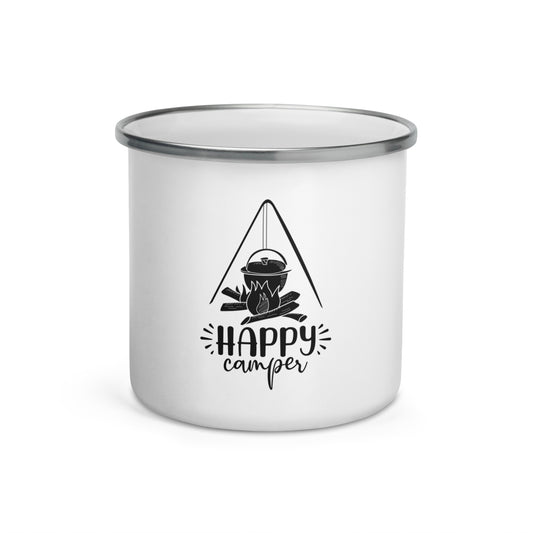 Happy camper Enamel Mug