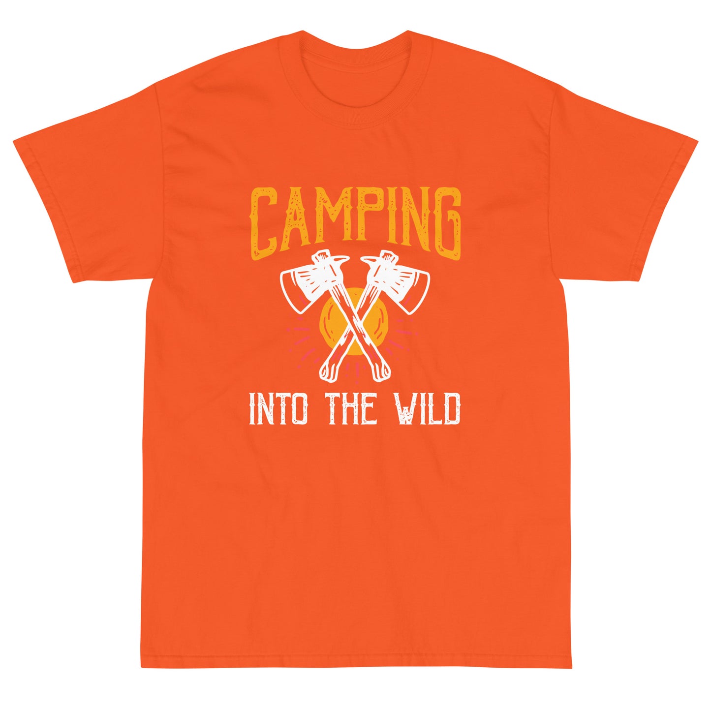 Camping into the wild shirt