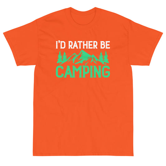 I'd rather be camping t-shirts