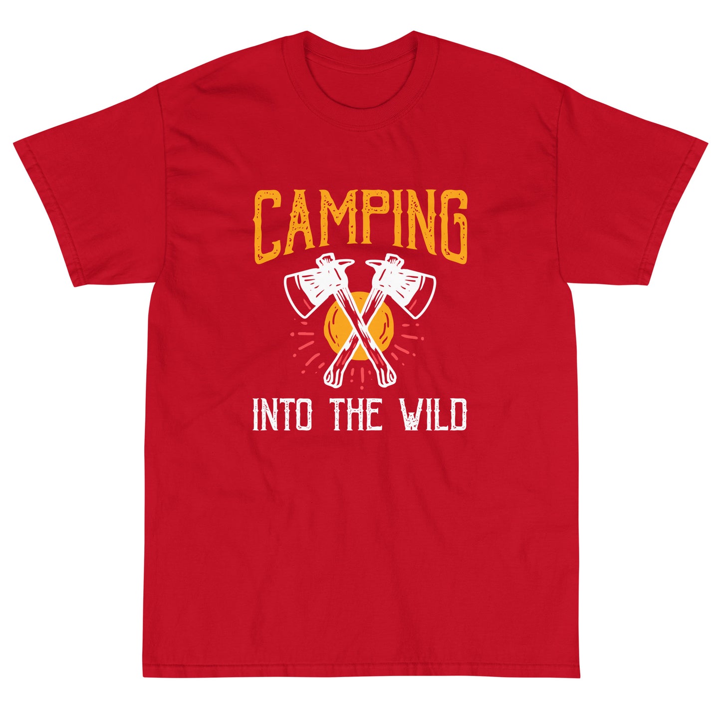 Camping into the wild shirt