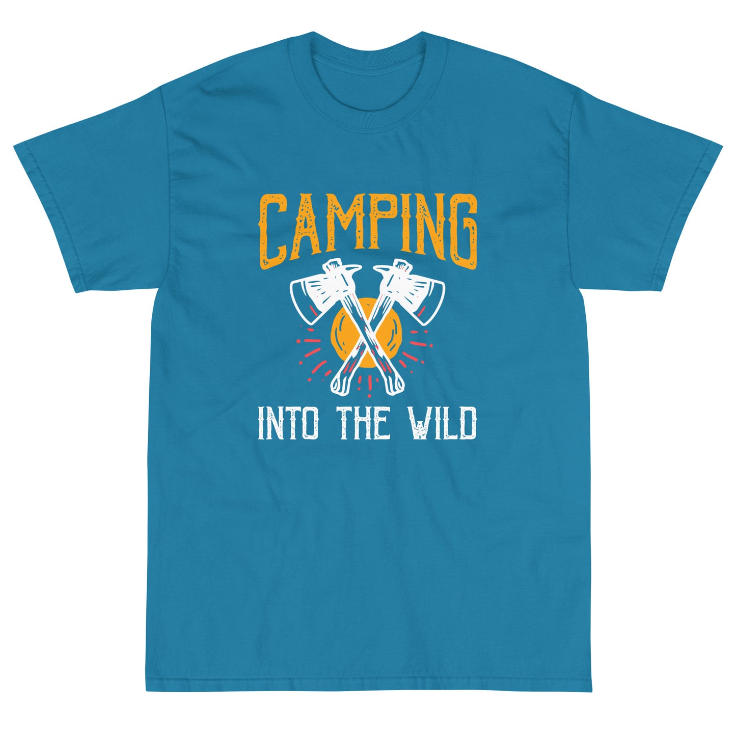 Camping into the wild shirt