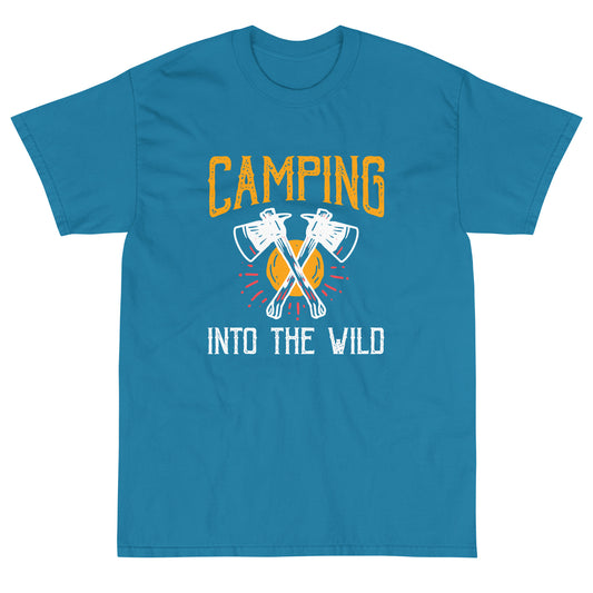 Camping into the wild shirt