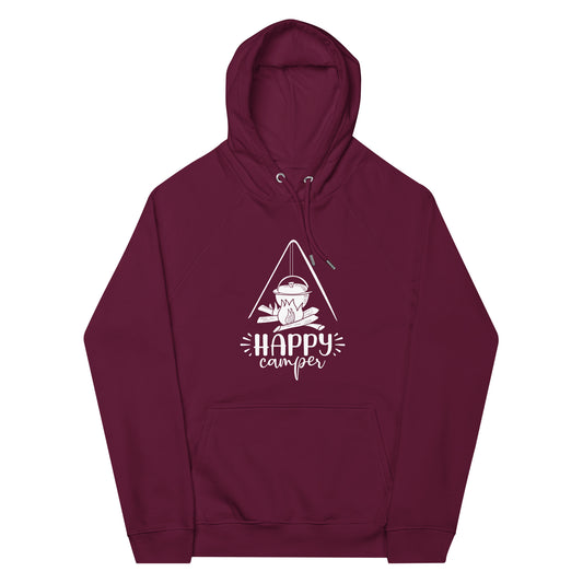 Happy camper eco raglan hoodie