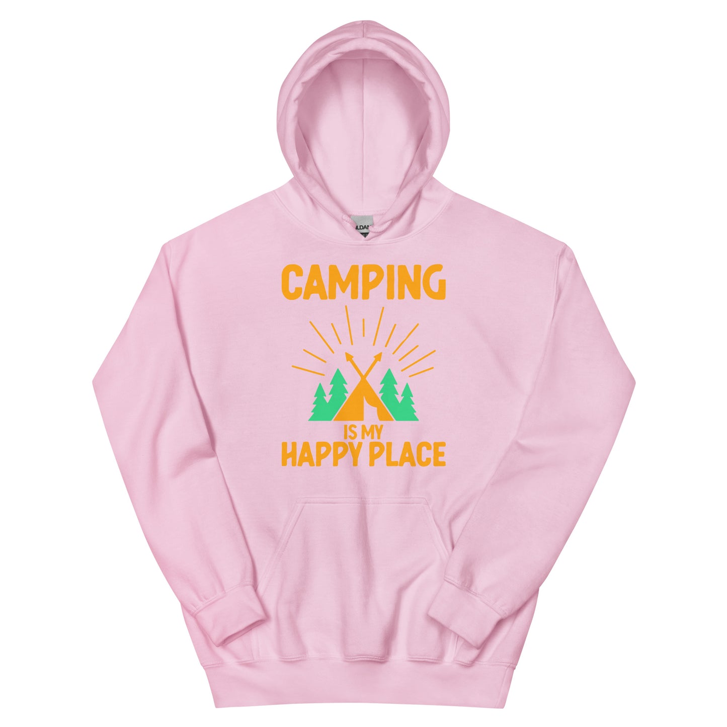 Camping is my happy place hoodie