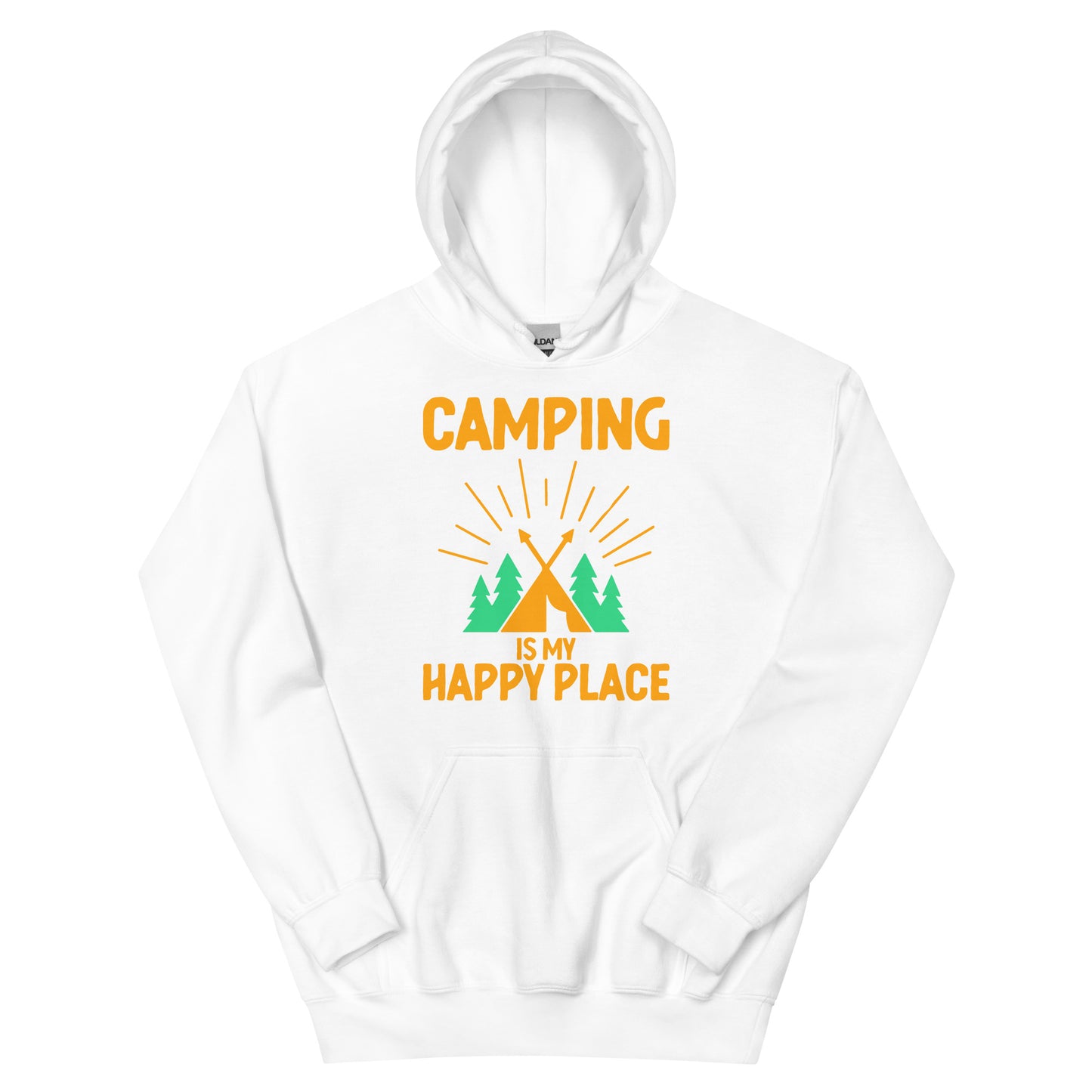 Camping is my happy place hoodie