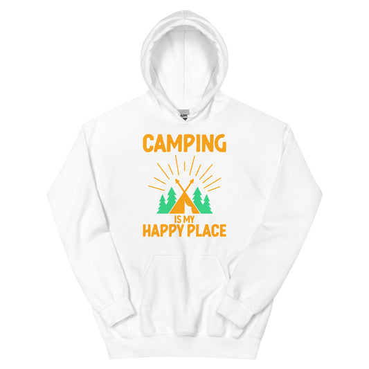 Camping is my happy place hoodie