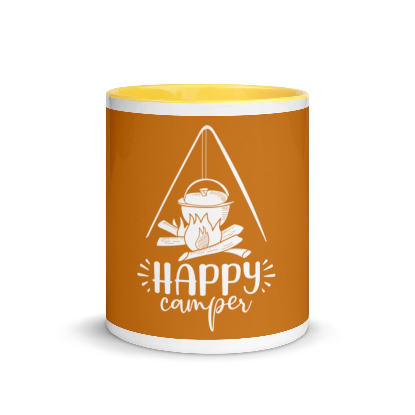 Happy camper Mug with Color Inside