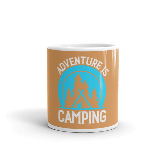 Adventure is camping mugs