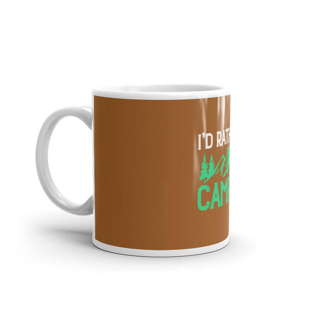 I'd rather be camping mugs