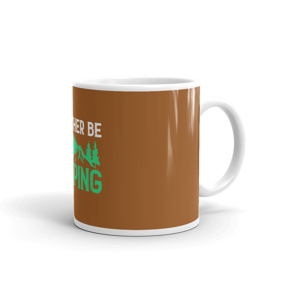 I'd rather be camping mugs